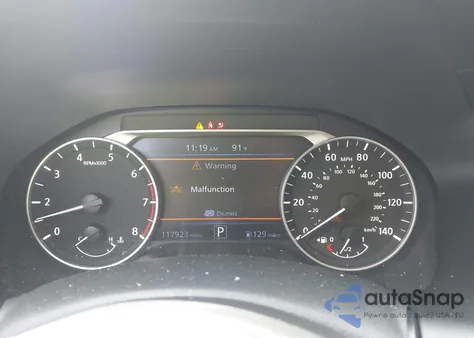 2019 Nissan Altima 2.5 Sr z USA, uszkodzony, nr VIN 1N4BL4CVXKC163812